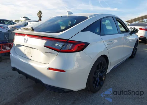 2024 Honda Civic Sport z USA, uszkodzony, nr VIN 19XFL2H81RE011570